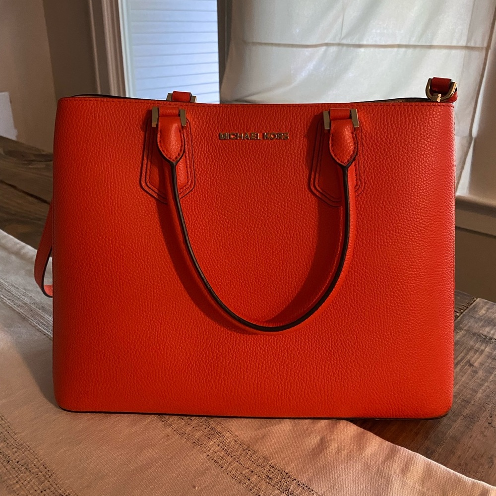 Michael Kors Designer Orange Purse